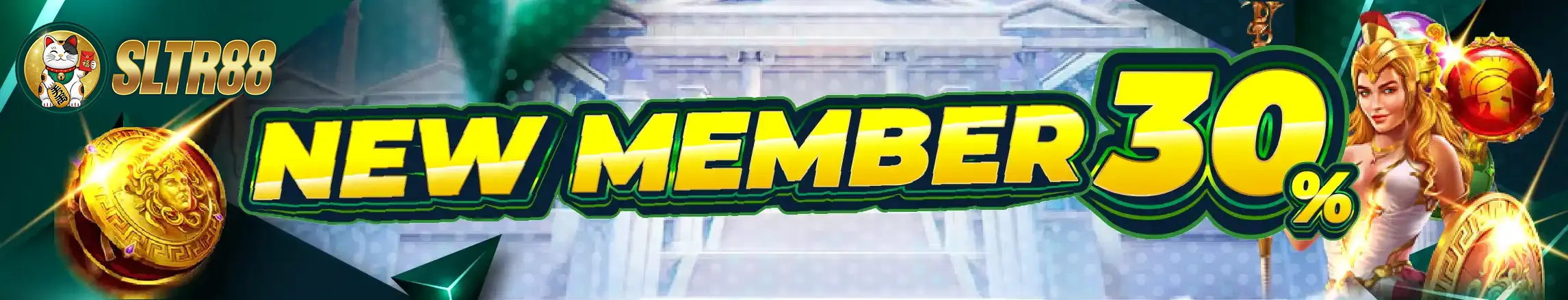 BONUS NEW MEMBER 30%